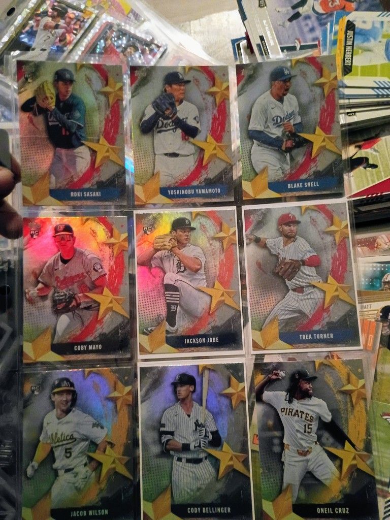 Baseball, Football Basketball Sports Cards