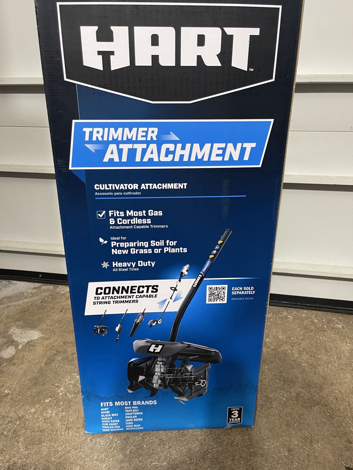 Hart Rotor Till Attachment