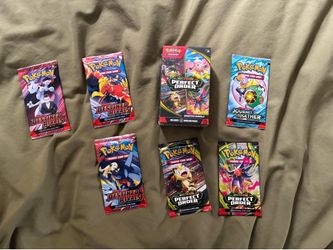 Pokémon booster packs and booster box