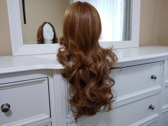 Synthetic hair wig