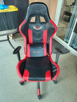 Gaming Chair – Black & Red – $35