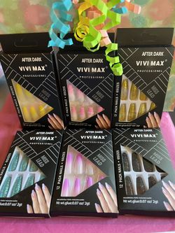 Long Sassy Nails Lot Of 6 Sets!