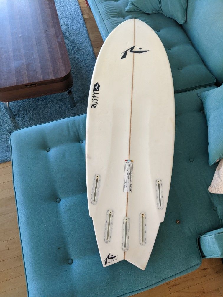 Rusty Hustler 5'9"