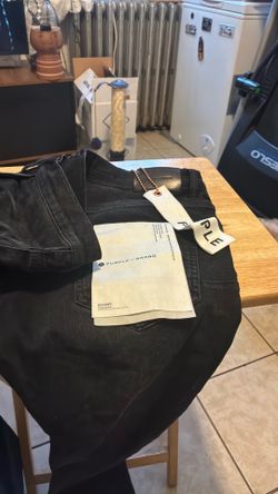Purple jeans size 32 men’s  brand new