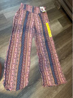 Women boho pants small