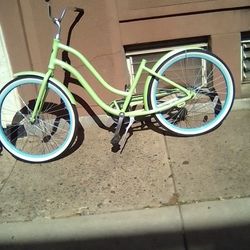 26 Inch Women's Beach Cruiser Phat Cycle S