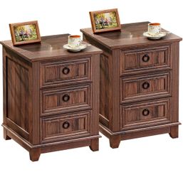 Brown nightstands 2Pack brand new in the box