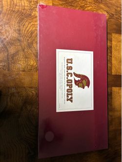 Vintage U.S.C. OPOLY (Monopoly) Board Game
