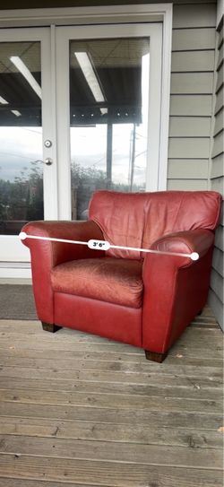 Free leather chair