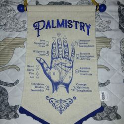 Tarot Palmistry Canvas Banner