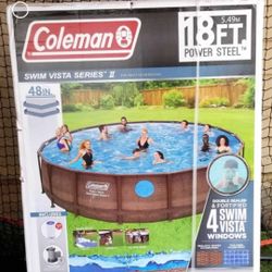 Coleman Above Ground Pool 18ft
