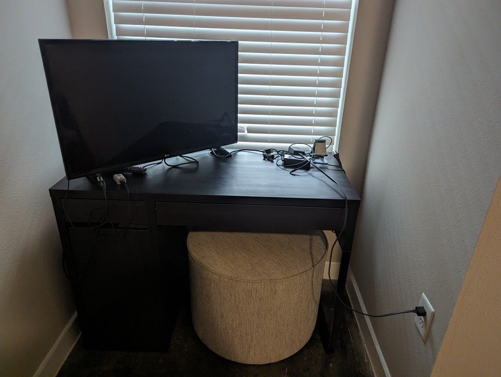 Brown/Black Office/Study Desk 