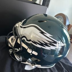 Jalen Hurts Signed Helmet 