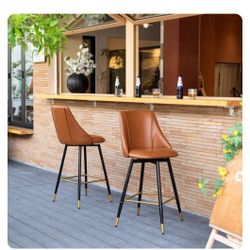 Swivel Bar Stools (Counter Height) Brand New