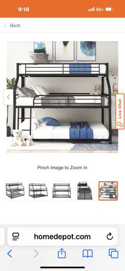 3 Tier Bunk Beds