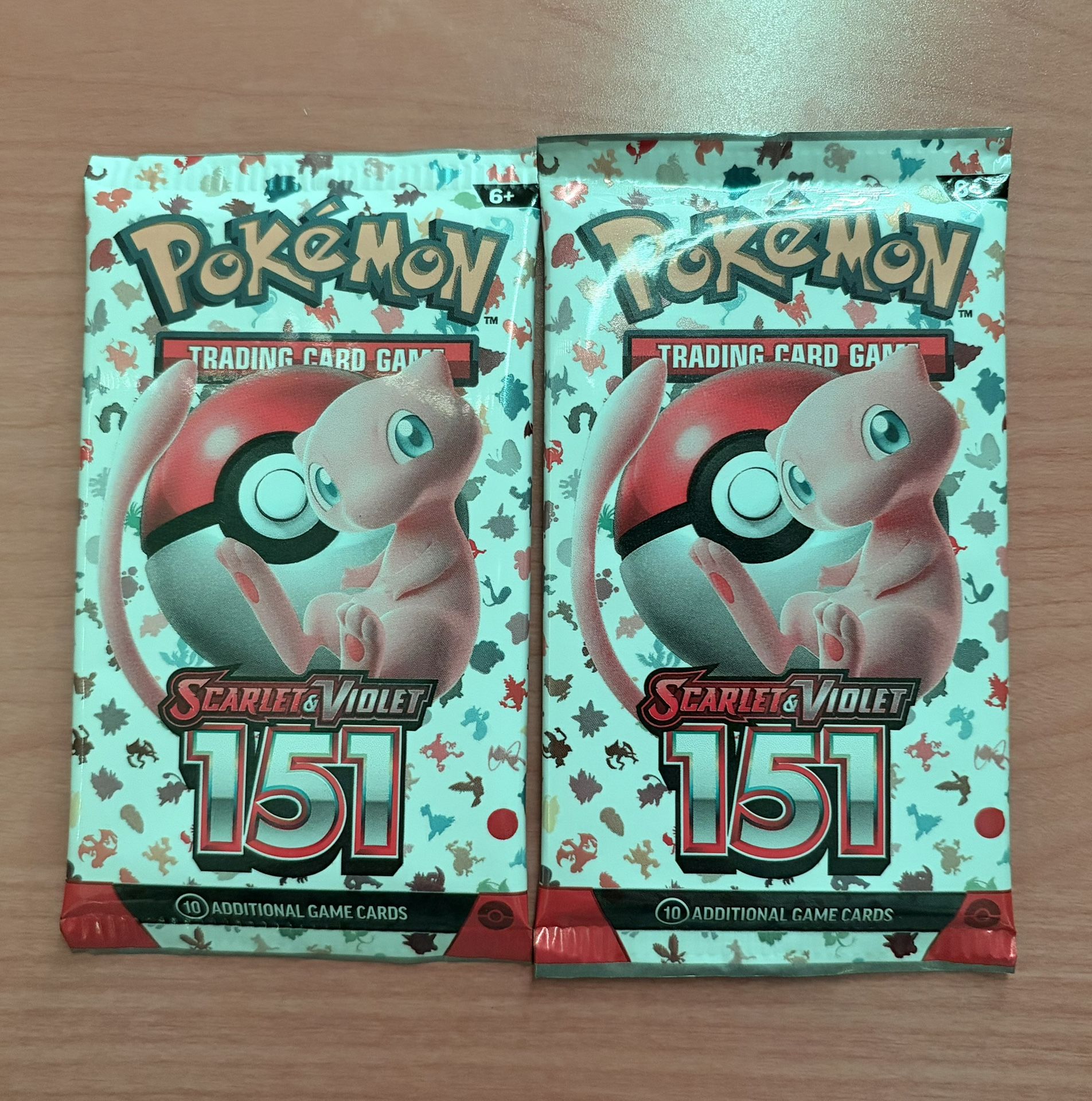 151 Pokemon packs