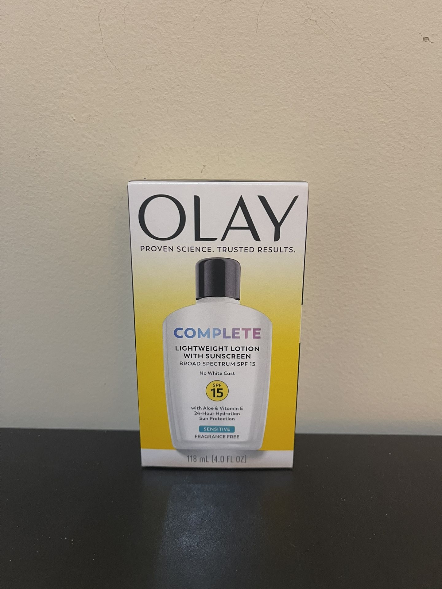 Olay Complete Lotion Moisturizer with SPF 15 Sensitive, 4.0 oz
