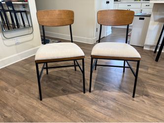Project 62 Target Mid Century Iron and Being Dining Chairs