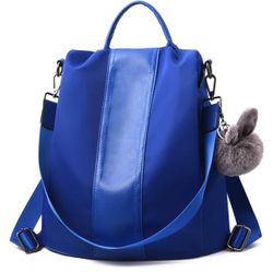 Women Backpack Purse Waterproof Nylon Anti-theft 