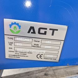 Agt Skidsteer Auger Attachment 