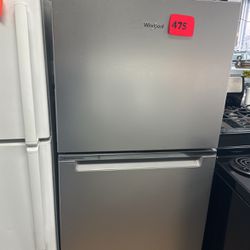 Whirlpool 24 in. 11.6 cu. ft. Counter Depth Top Freezer Refrigerator - Fingerprint Resistant Stainless