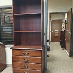 File Cabinet With Hutch