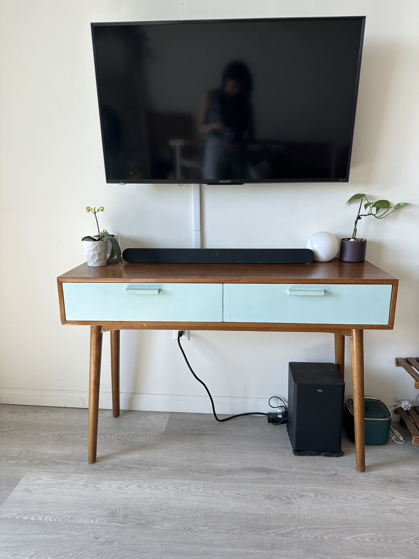 Scandinavian Modern Wooden Desk/Table