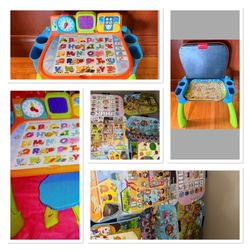 VTech Learning Desk Easel w/ 6 Activity Mats