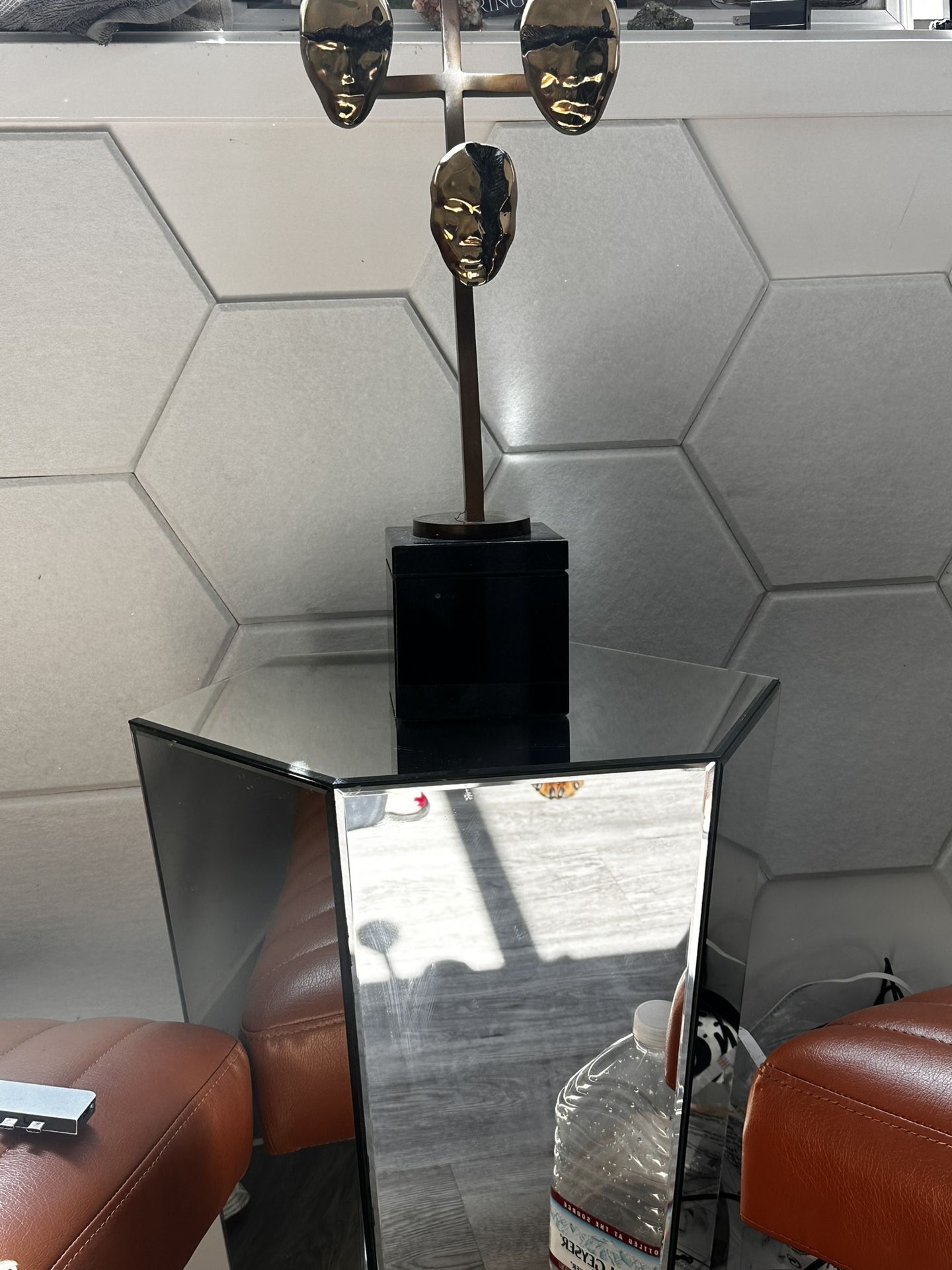 Mirror Side Table