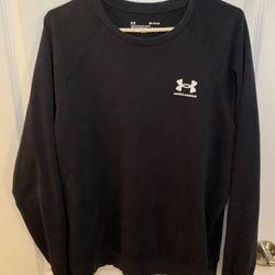 Under Armour Black Sweatshirt Size M 