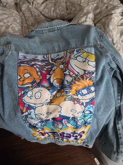 Rugrats Graphic Denim Jean Jacket