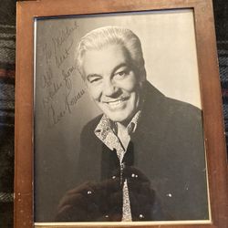 Vintage Original Caesar Romero Signed Picture