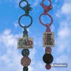 Beaded Keychains 