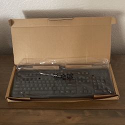 HP USB Corded Keyboard. (NEW)