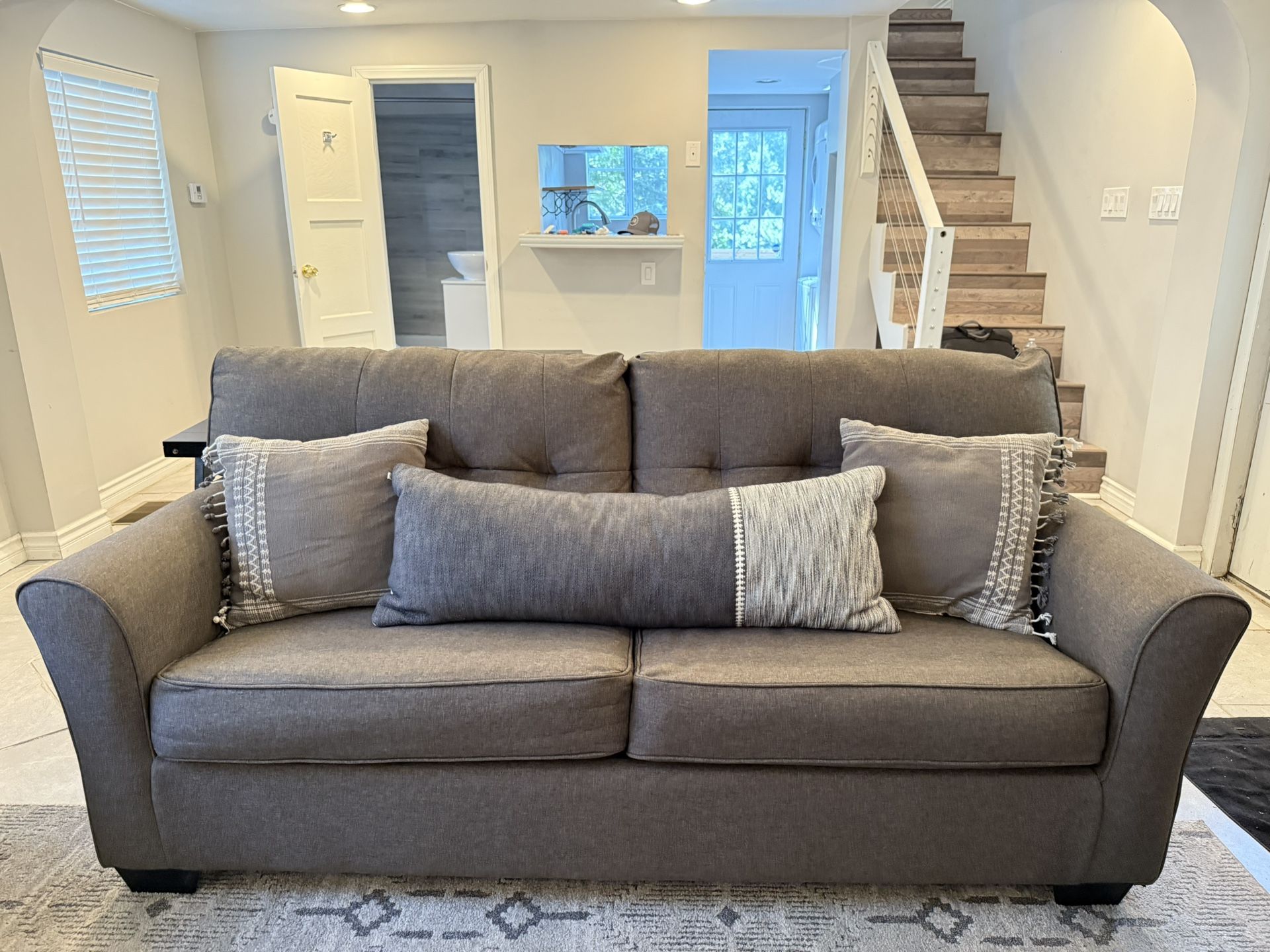 Ashely Furniture 3 Couches Including Pullout Bed