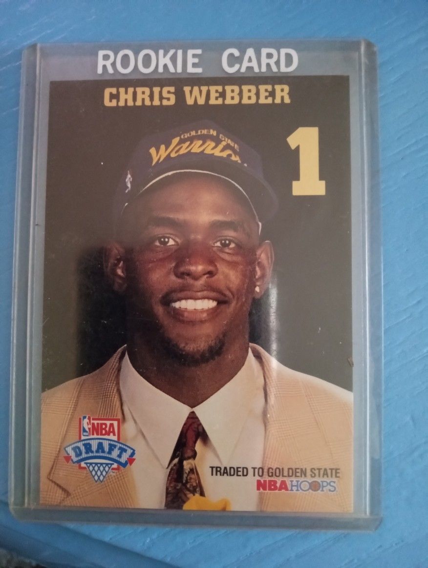 Basketball Card Chris Webber Good Condition $65.00