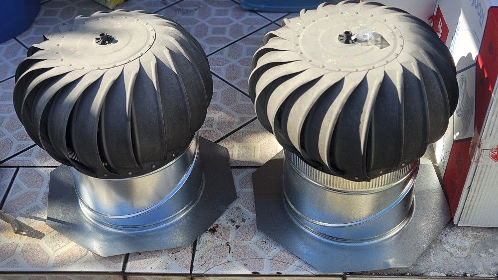 12” Two Roof Vents Total $40