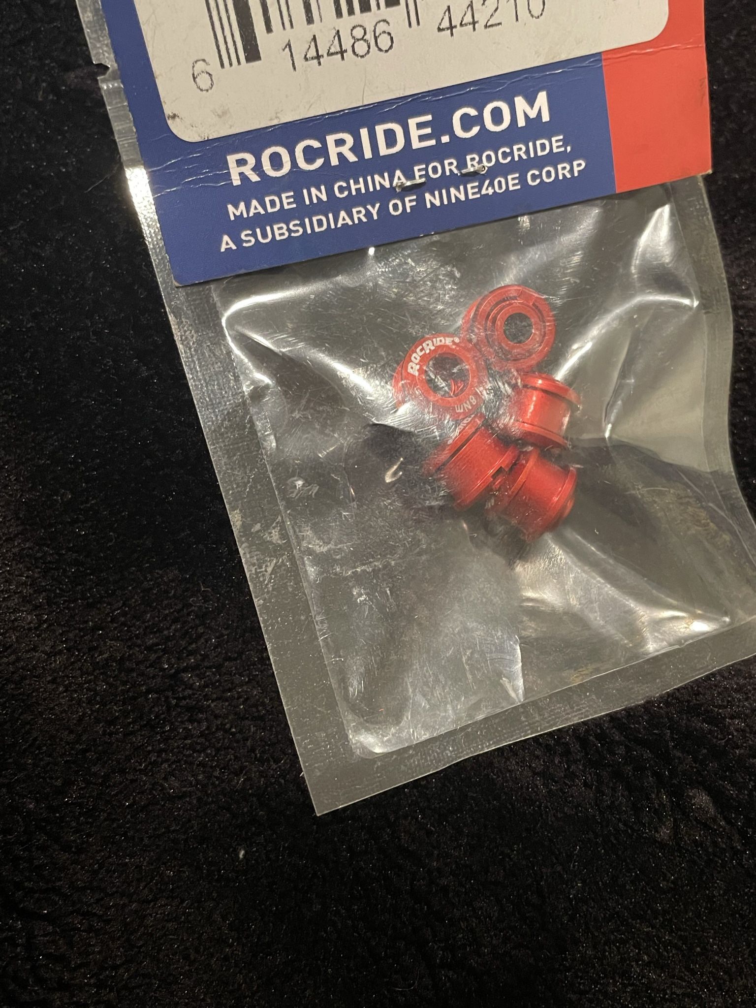 Chainring Bolts Red 