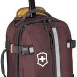 Victorinox 22" And 20" 2 Wheel Rolling Expandable Suitcase Carry On Backpack Luggage