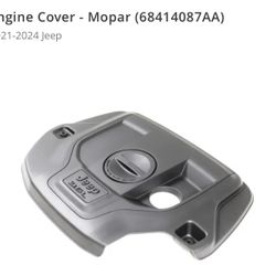 Engine Cover Jeep Grand Cherokee 