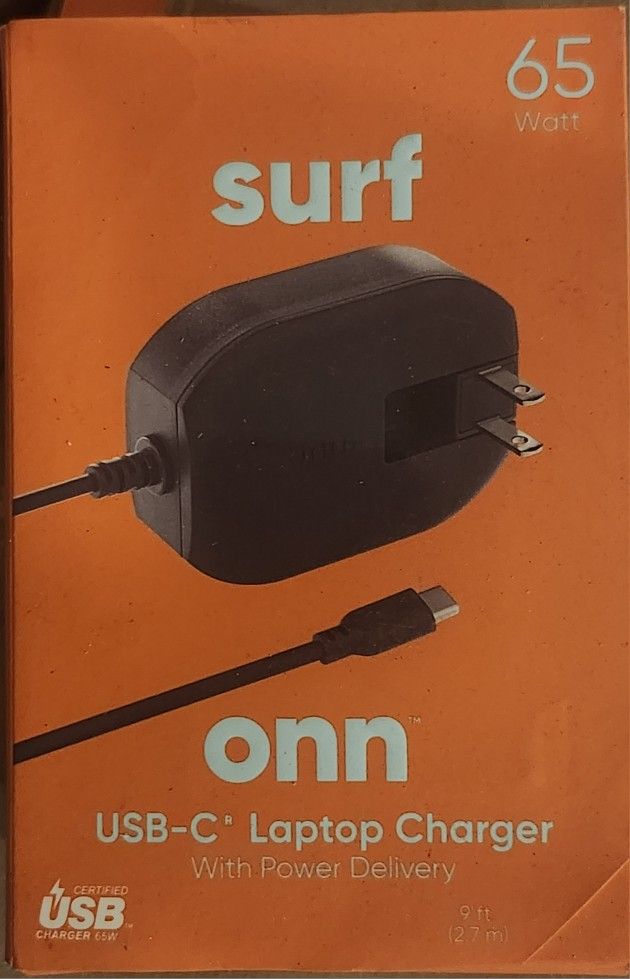 Brand New 65watt USB-C Laptop Charger