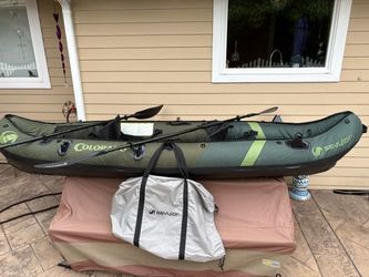 Sevylor Colorado inflatable fishing/recreational kayak