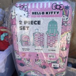 Hello Kitty Carry On W Backpack