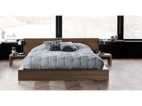 BoConcept Limo Bed + Nightstands/ Mattress