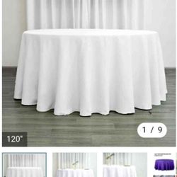 Round Table Cloths 