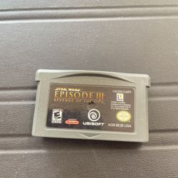 Star Wars Episode III Revenge Of The Sith Nintendo Gameboy Advance