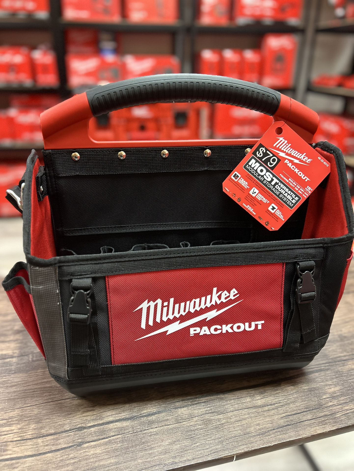 Milwaukee Packout Tote Brand New