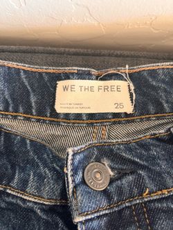 Free People Barrel jeans