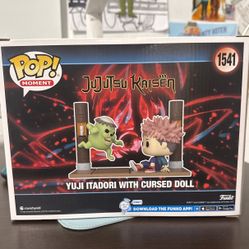 YUJI ITADORI WITH CURSED DOLL FUNKO 1541