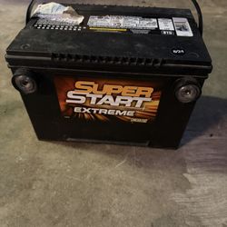 Super Start Extreme Car Battery – Group 78 (800 CCA) – Like New